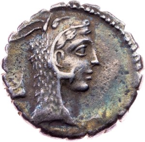 L. Roscius Fabatus, Denarius 64 BC, Rome