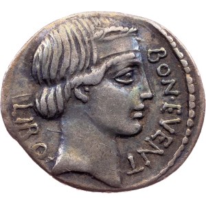 L. Scribonius Libo, Denarius 62 BC, Rome
