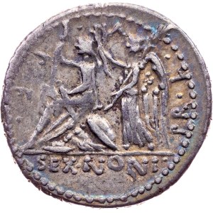 M. Nonius Sufenas, Denarius 59 BC, Rome
