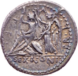 M. Nonius Sufenas, Denarius 59 BC, Rome