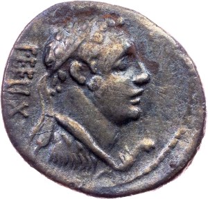 Faustus Cornelius Sulla, Denarius 56 BC, Rome
