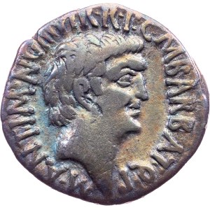 Marcus Antonius and Augustus, Denarius 48-30 BC, Rome