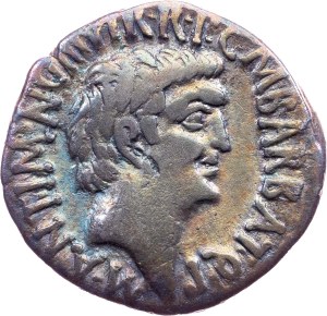 Marcus Antonius and Augustus, Denarius 48-30 BC, Rome