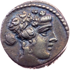 C. Vibius Pansa Caetronianus, Denarius 48 BC, Rome