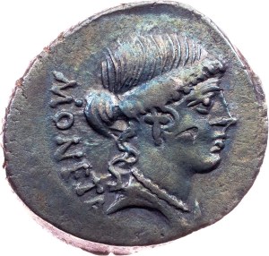 T. Carisius, Denarius 46 BC, Rome
