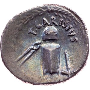 T. Carisius, Denarius 46 BC, Rome
