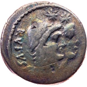 Mn. Cordius Rufus, Denarius 46 BC, Rome