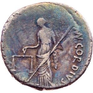 Mn. Cordius Rufus, Denarius 46 BC, Rome