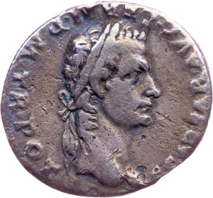 Caligula and Agrippina Senior, Denarius 37-41 AD, Rome
