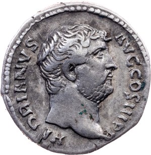 Hadrianus, Denarius, Travel series 117-138, Rome