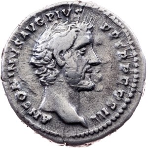Antoninus Pius with Marcus Aurelius, Denarius 138-161, Rome