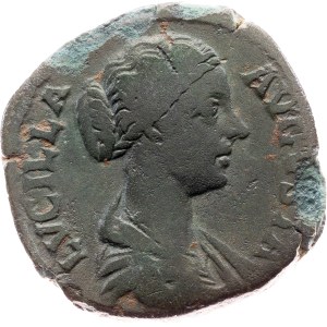 Lucilla, wife of Lucius Verus, Sestertius 182, Rome