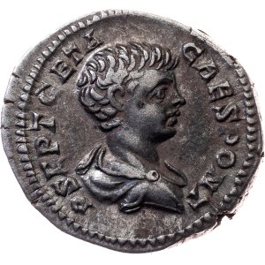 Geta, Denarius 199, Rome