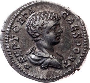 Geta, Denarius 199, Rome