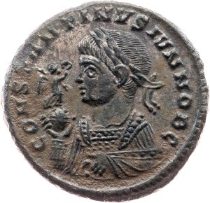 Constantine II. Caesar, Follis 317-340, STR. Trier