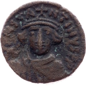 Constans II., Half follis 641-668, Carthage