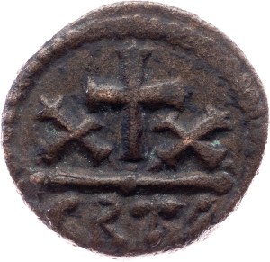Constans II., Half follis 641-668, Carthage