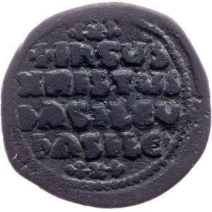 Basil II. and Constantine VIII., Anon. Follis, Class A2 976-1025, Constantinople