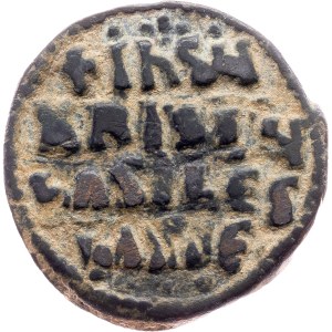 Basil II. and Constantine VIII., Anon. Follis, Class A2 976-1025, Constantinople