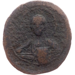 Basil II. and Constantine VIII., Anon. Follis, Class A2 976-1025, Constantinople