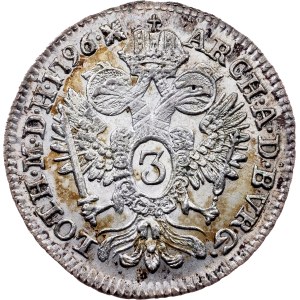 Franz I. (II.), 3 Kreuzer 1796, B, Kremnitz