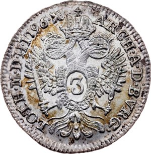 Franz I. (II.), 3 Kreuzer 1796, B, Kremnitz