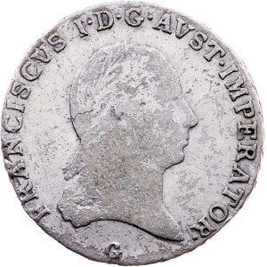 Franz I. (II.), 3 Kreuzer 1821, G, Nagybánya