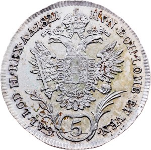 Franz I. (II.), 5 Kreuzer 1821, A, Vienna