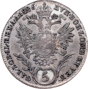 Franz I. (II.), 5 Kreuzer 1826, A, Vienna
