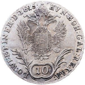 Franz I. (II.), 10 Kreuzer 1815, C, Prague