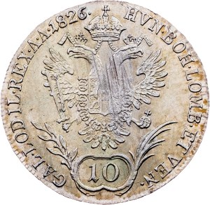 Franz I. (II.), 10 Kreuzer 1826, A, Vienna
