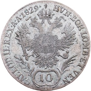 Franz I. (II.), 10 Kreuzer 1829, E, Karlsburg