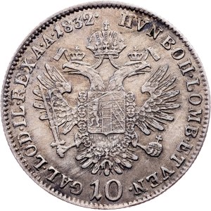 Franz I. (II.), 10 Kreuzer 1832, A, Vienna
