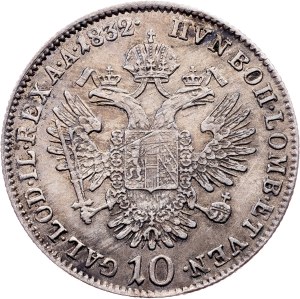 Franz I. (II.), 10 Kreuzer 1832, A, Vienna