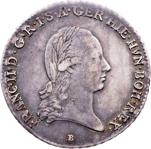 Franz I. (II.), 1/4 Kronenthaler 1793, B, Kremnitz