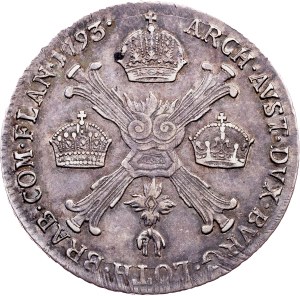 Franz I. (II.), 1/4 Kronenthaler 1793, B, Kremnitz