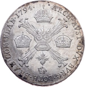 Franz I. (II.), 1/4 Kronenthaler 1794, A, Vienna