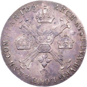 Franz I. (II.), 1/4 Kronenthaler 1795, C, Prague