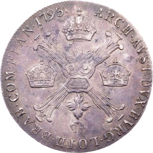 Franz I. (II.), 1/4 Kronenthaler 1795, C, Prague