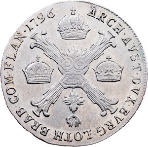 Franz I. (II.), 1/4 Kronenthaler 1796, C, Prague