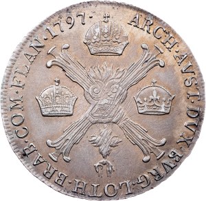 Franz I. (II.), 1/4 Kronenthaler 1797, C, Prague