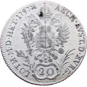 Franz I. (II.), 20 Kreuzer 1797, C, Prague