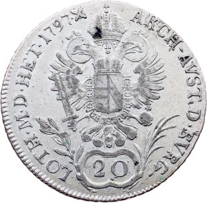 Franz I. (II.), 20 Kreuzer 1797, C, Prague