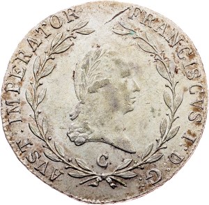 Franz I. (II.), 20 Kreuzer 1815, C, Prague