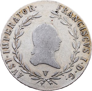Franz I. (II.), 20 Kreuzer 1818, V, Venezia