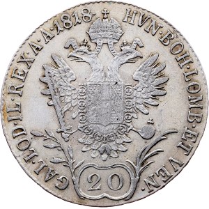 Franz I. (II.), 20 Kreuzer 1818, V, Venezia