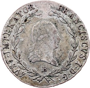 Franz I. (II.), 20 Kreuzer 1820, B, Kremnitz