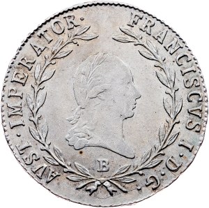 Franz I. (II.), 20 Kreuzer 1821, B, Kremnitz