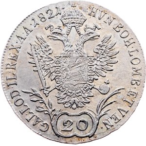 Franz I. (II.), 20 Kreuzer 1821, C, Prague