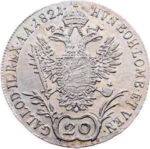 Franz I. (II.), 20 Kreuzer 1821, C, Prague